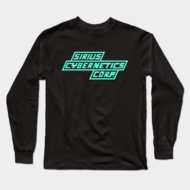 Sirius Cybernetics Corp Long Sleeve T-Shirt by deadright